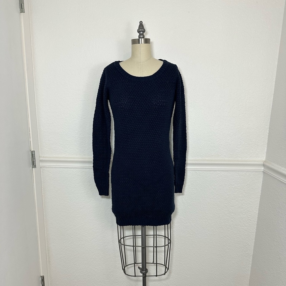 Jacqueline de Yong Navy Sweater Dress Size Small
